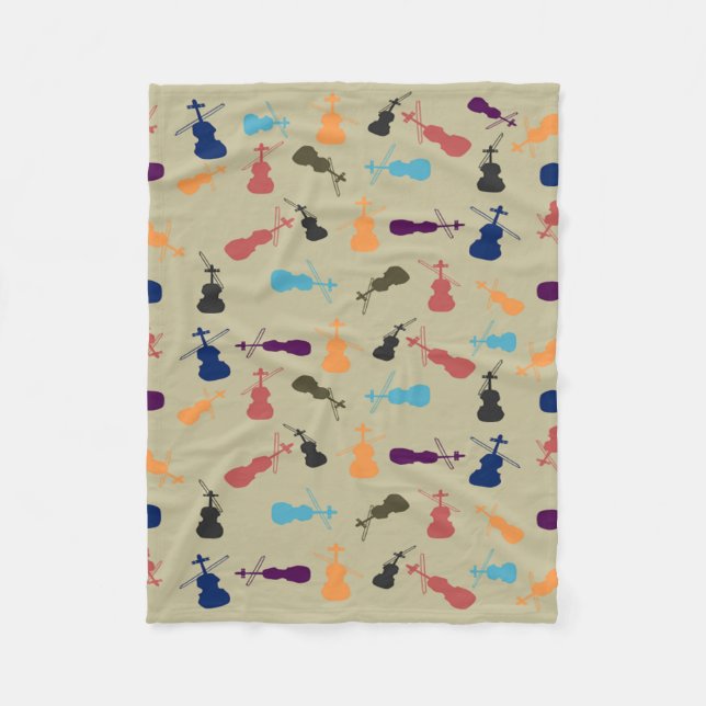 Cobertor De Velo Violoncelos (Frente)