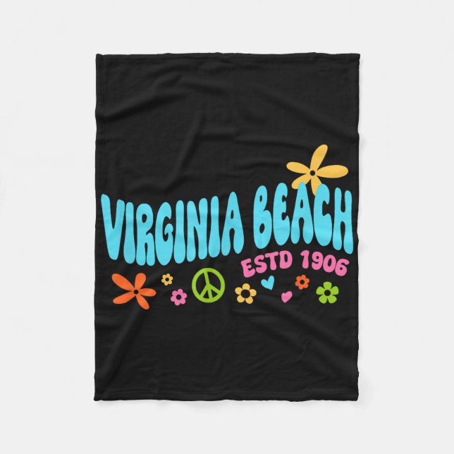 Cobertor De Velo Virginia Beach (Frente)