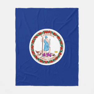 Cobertor De Velo Virginia State Flag Design