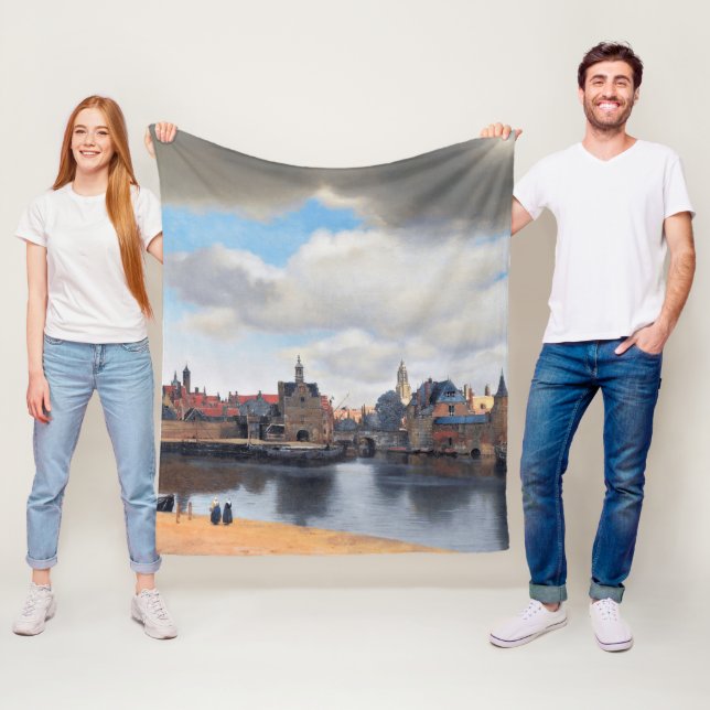 Cobertor De Velo Visão de Delft, Johannes Vermeer (In Situ)