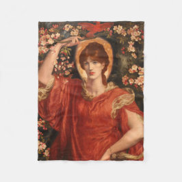 Cobertor De Velo Visão de Fiammetta (por Dante Gabriel Rossetti)