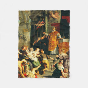Cobertor De Velo Visões de Ignatius por Peter Paul Rubens