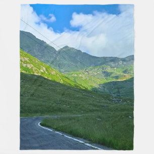 Cobertor De Velo Vista Alpina Transfagarasan – Arte de Montanha da