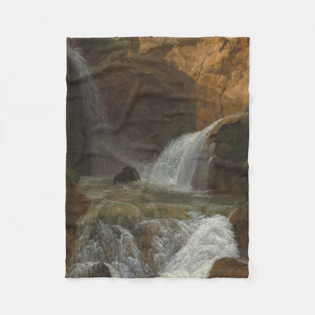 Cobertor De Velo Vista das Caixas de Água em Tivoli (por Bidauld) (Frente)