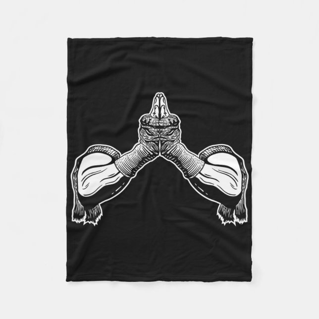 Cobertor De Velo Visto Tradicional Muay Thai (Frente)