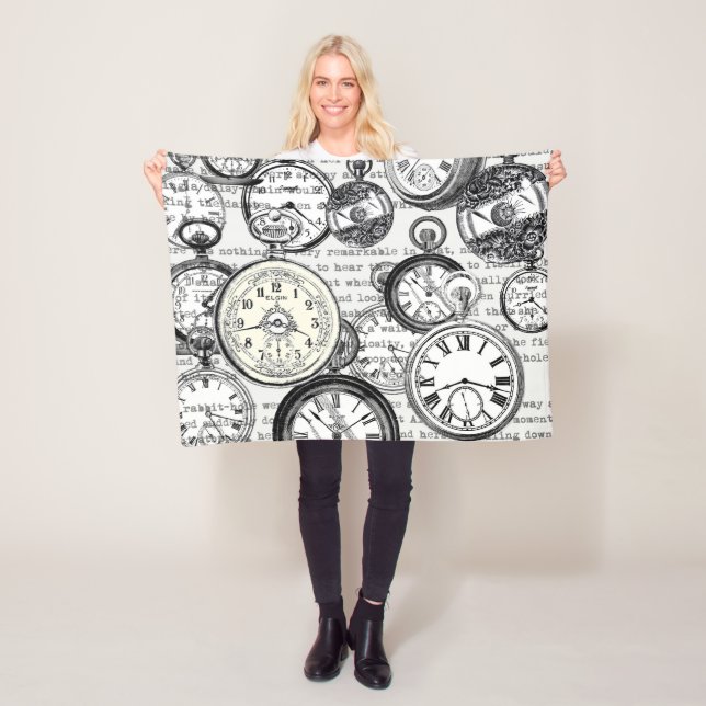 Cobertor De Velo Vitoriano Pocket Assista Alice no País das Maravil (In Situ)