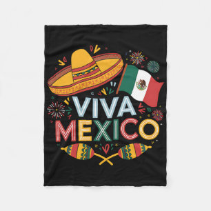 Cobertor De Velo Viva México Pelo Dia Da Independência Do México E
