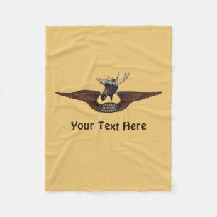 Cobertor De Velo Voando Moose Aviation Wings