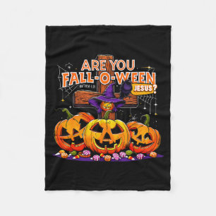 Cobertor De Velo Você é Jesus Fall-o-ween Abóbora Engraçada _2