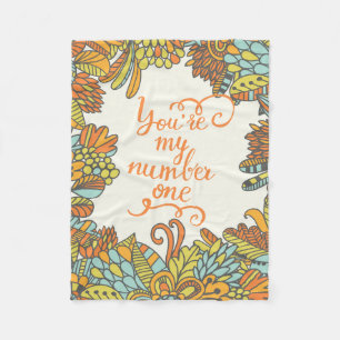 Cobertor De Velo Você é meu número um