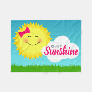 Cobertor De Velo Você É Minha Rapariga Sunshine Sun