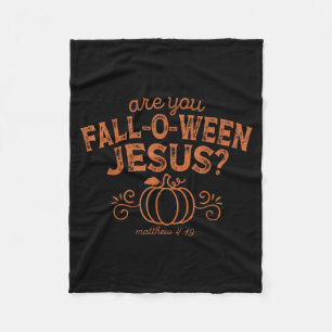 Cobertor De Velo Você é Out-o-tono Jesus Halloween Cristão Bíbl