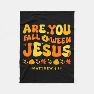 Cobertor De Velo Você é Outono O Ween Jesus Mateus 4_19 Dia das Bru