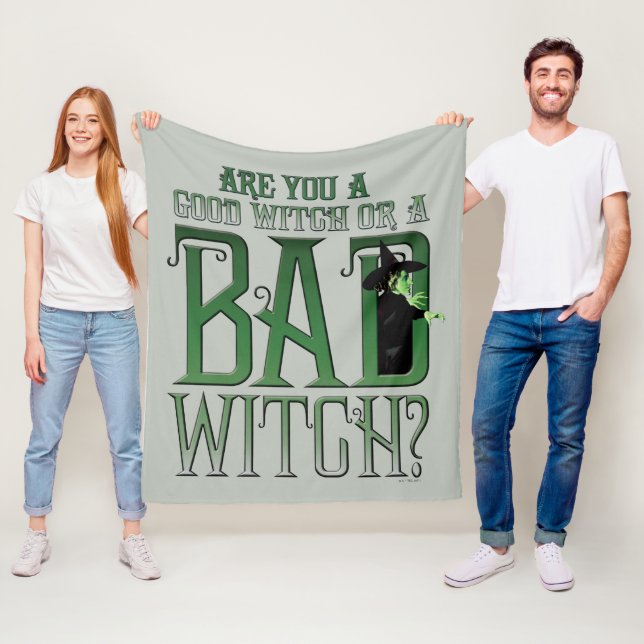 Cobertor De Velo Você É Uma Boa Bruxa Ou Uma Má Bruxa? (In Situ)