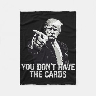 Cobertor De Velo Você Não Tem Cartas Donald Trump EUA Vs Ucrânia
