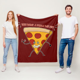 Cobertor De Velo Você Quer uma Pizza de Mim?!?!