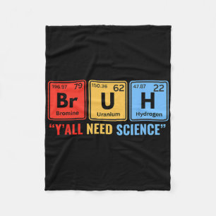 Cobertor De Velo Vocês Precisam de Ciência Química Biologia Física 