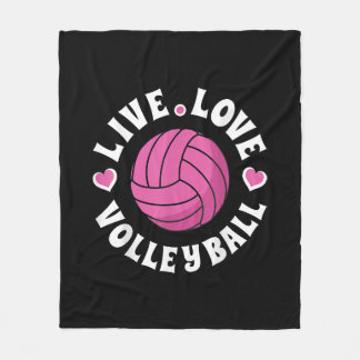 Cobertor De Velo Voleibol De Amor Vivo Para Mulheres Meninas Fa De 