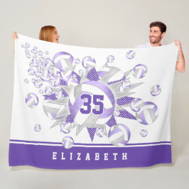 Cobertor De Velo volicola de cinza lilás cinzenta e estrelas