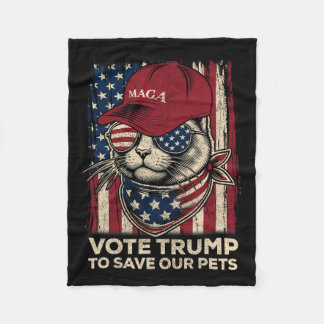 Cobertor De Velo Voto De Bandeira Americana Para Salvar Os Nossos P