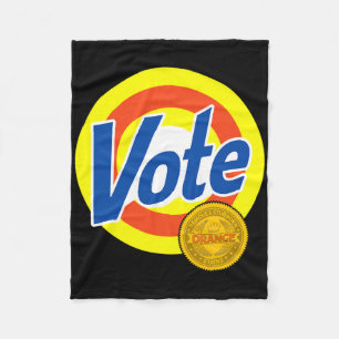 Cobertor De Velo Voto Remove Manchas Laranja Teimosas Funny Anti-tr