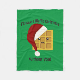 Cobertor De Velo Vou ter um Natal sem ti