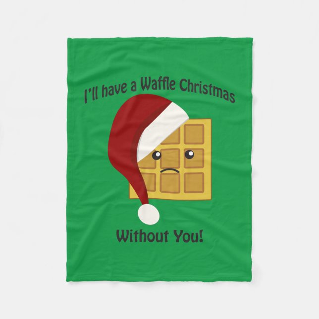 Cobertor De Velo Vou ter um Natal sem ti (Frente)