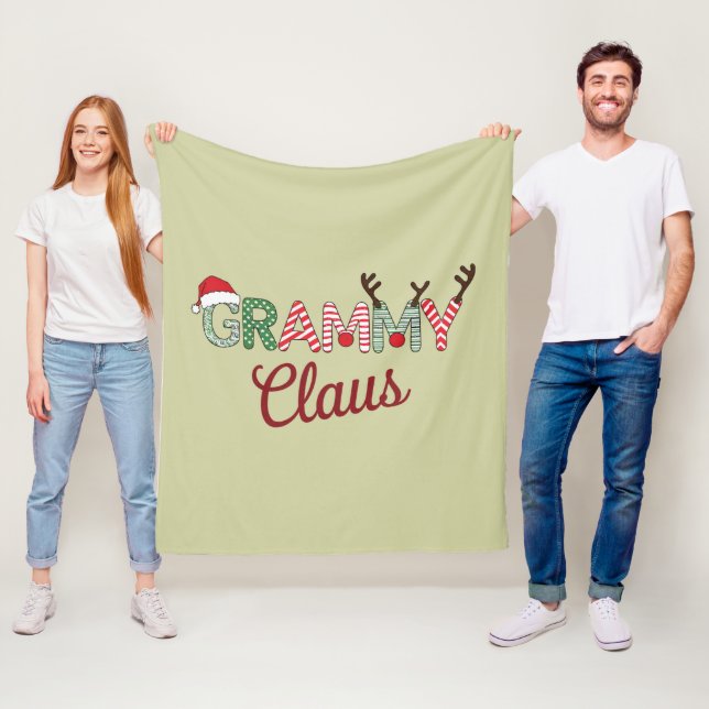 Cobertor De Velo Vovó de Natal Vovô Gift Xmas (In Situ)