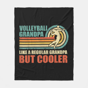 Cobertor De Velo Vovô De Voleibol Divertido Como Um Vovô Normal