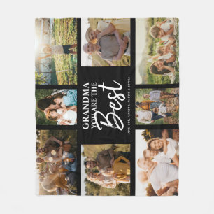 Cobertor De Velo Vovó, você é a melhor colagem de fotos moderna