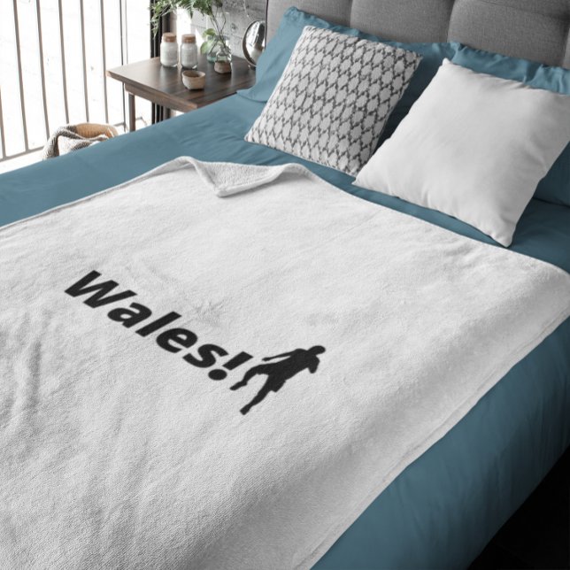 Cobertor De Velo Wales Soccer (Criador carregado)