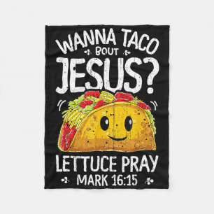 Cobertor De Velo Wanna Taco Sobre Jesus Cinco de Mayo Women Men Chr