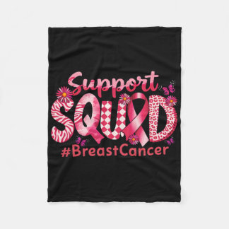 Cobertor De Velo Warrior do Cancer da Mama Suporte a Fita Rosa Quad