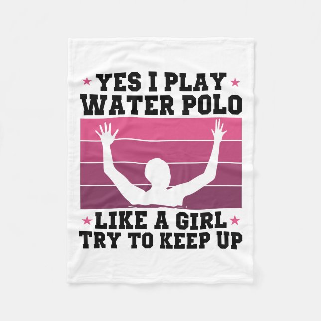 Cobertor De Velo water polo girl (Frente)