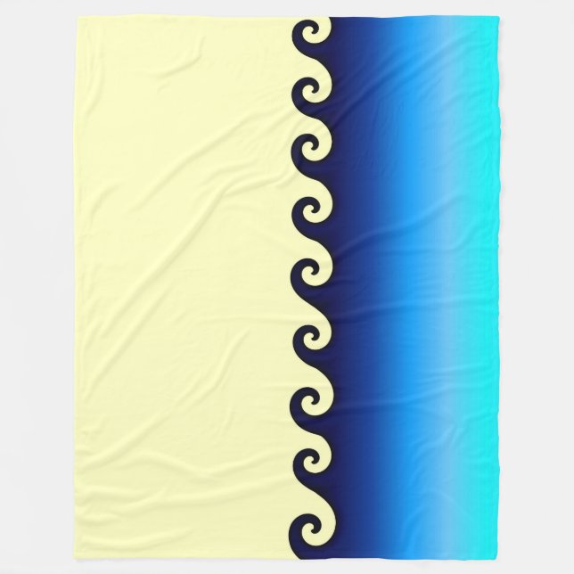Cobertor De Velo Waves Blanket 60"x80" (Frente)