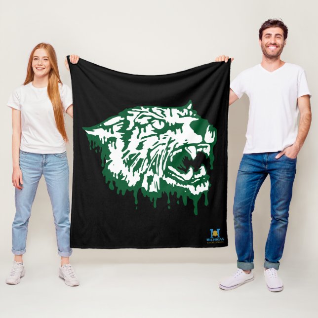 Cobertor De Velo Wayland Union Wildcats #6 (In Situ)