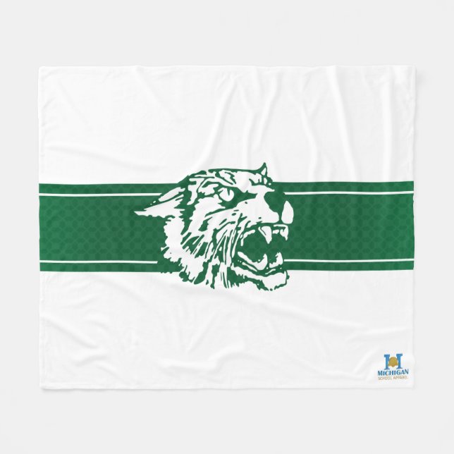 Cobertor De Velo Wayland Union Wildcats #7 (Frente (Horizontal))