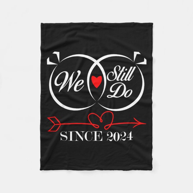 Cobertor De Velo We Still Do Since 2024 Funny Couple Idea Wedding A (Frente)