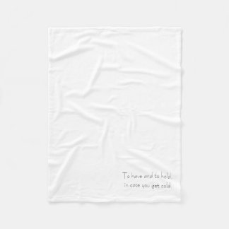 Cobertor De Velo Wedding Favor Blanket