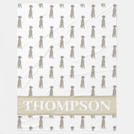 Cobertor De Velo Weimaraner