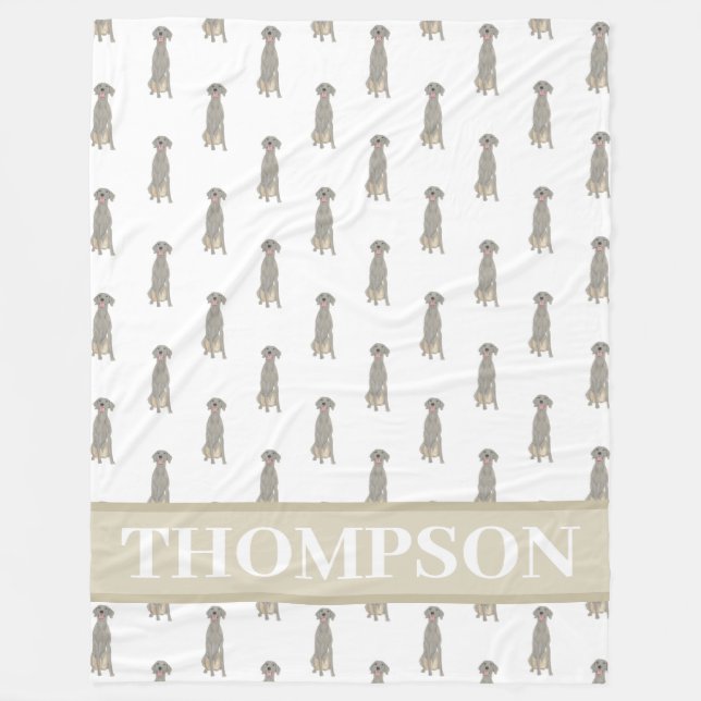 Cobertor De Velo Weimaraner (Frente)