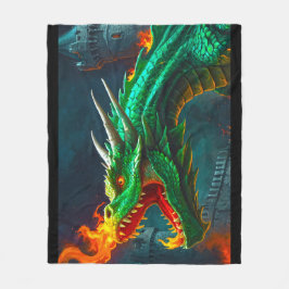 Cobertor De Velo Welsh Dragon Oferece Aquecimento para o Castelo In