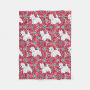 Cobertor De Velo West Highland White Terriers