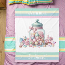 Whimsical Watercolor Sweet Candy