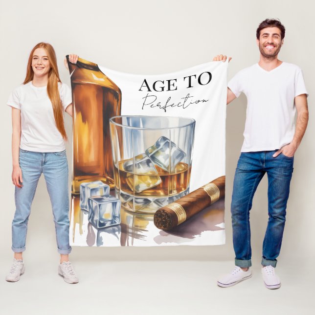 Cobertor De Velo Whiskey and Cigar Men’s Birthday Party (In Situ)