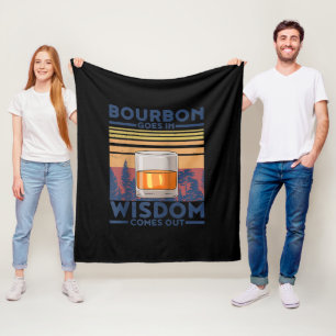Cobertor De Velo Whiskey Bourbon entra na sabedoria sai
