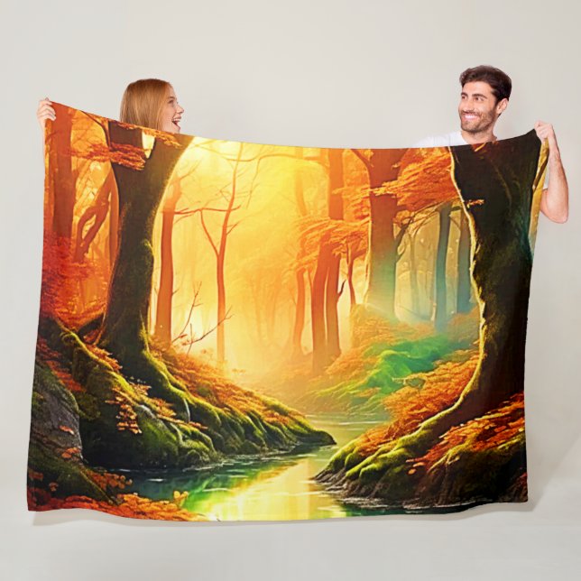 Cobertor De Velo Whisper do Ouro de outono (In Situ)