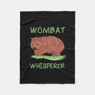 Cobertor De Velo Whisperer Wombat