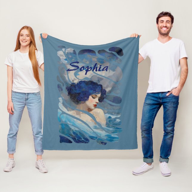 Cobertor De Velo Whispers of the Ocean Goddess (In Situ)