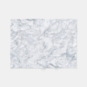 Cobertor De Velo White Marble Look